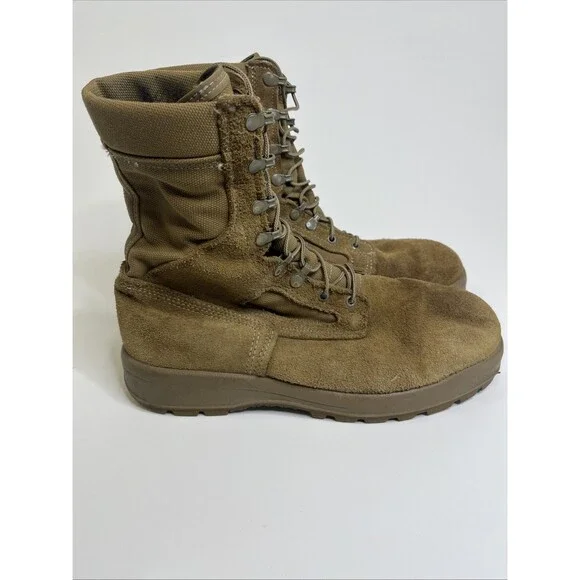 Belleville Boots 10.5W Tan Gore-Tex Vibram USAF Safe to Fly Military - Picture 4 of 9